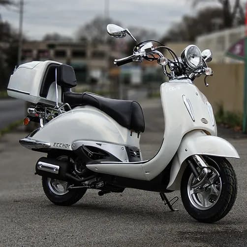 SCOOTER 125 ECCHO CHOUPETTE WHITE SERIES (1)